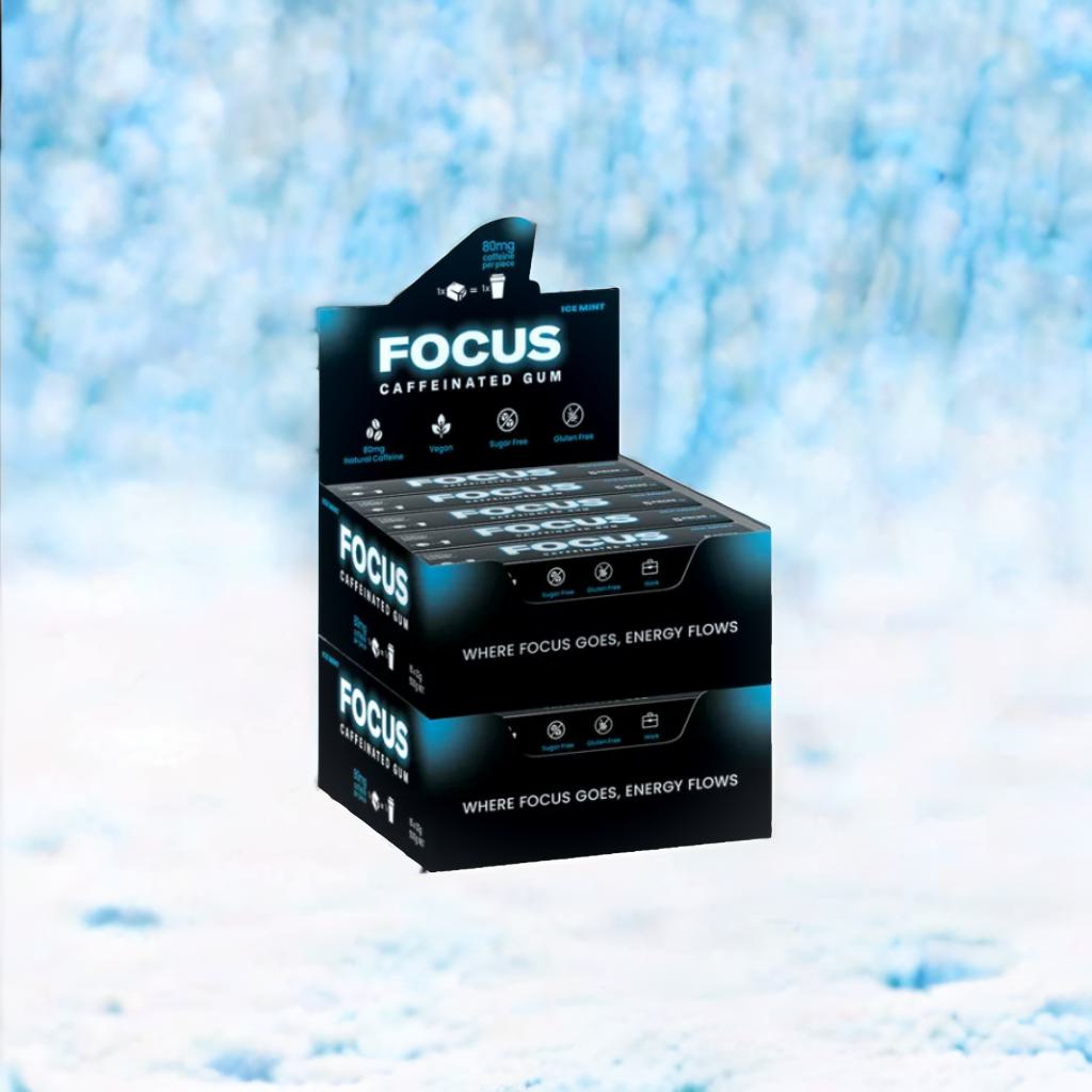 Focus Caffeinated Gum 30 x 32g