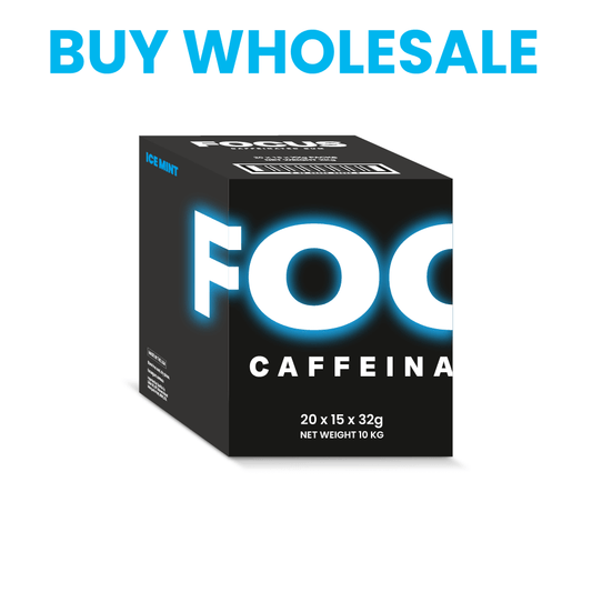 Focus Caffeinated Gum 20 x 15 x 32g